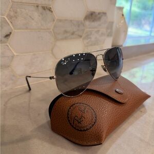 Ray-Ban Polarized Aviator Sunglasses